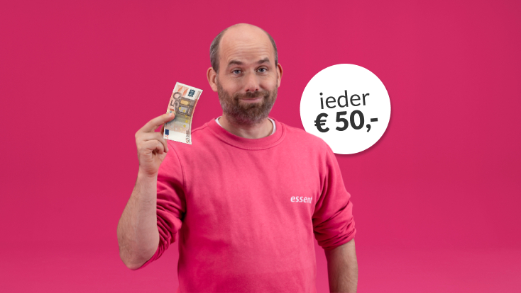 Jij en je vriend ontvangen ieder 50 euro met Vriendenvoordeel.